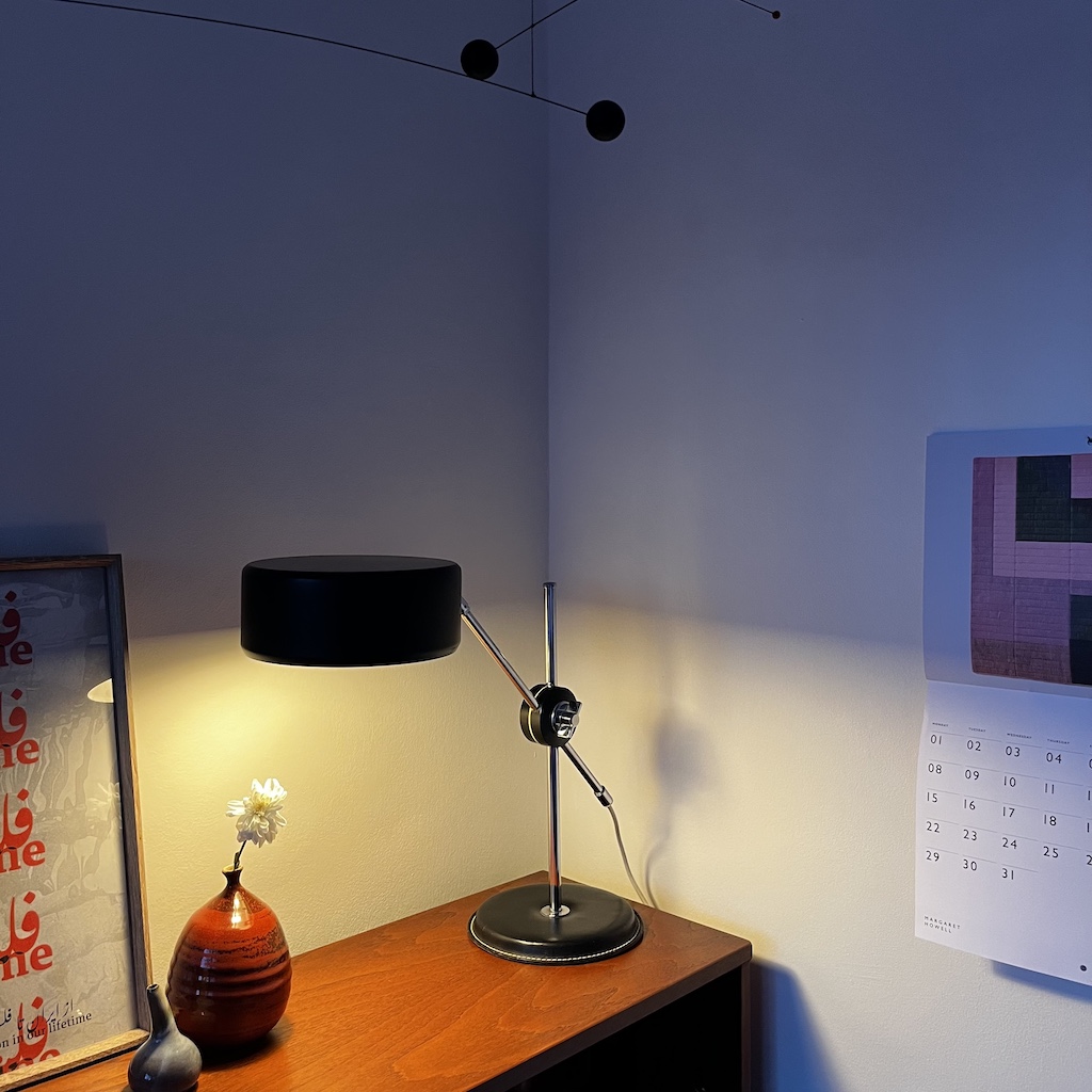 Simris desk lamp by Anders Pehrson for Ateljé Lyktan, Sweden 1960s