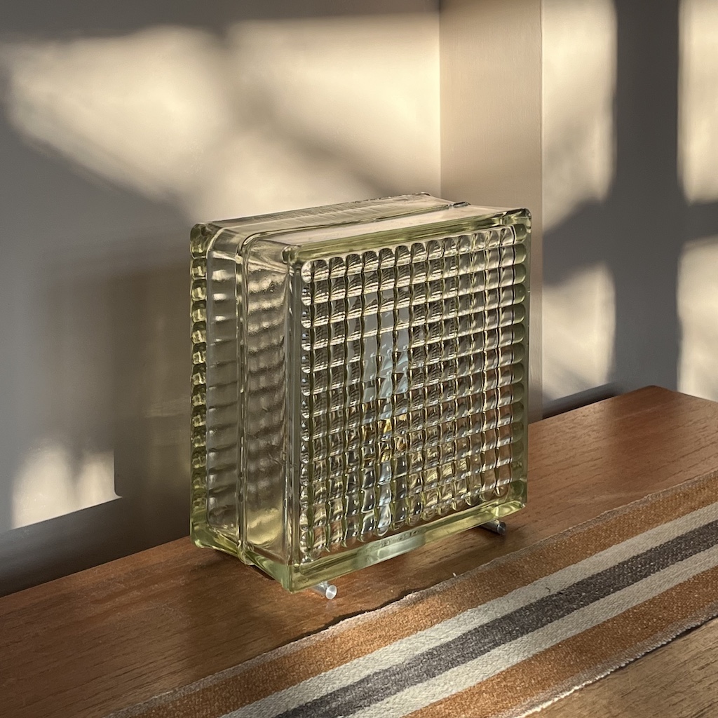 Textured glass detail