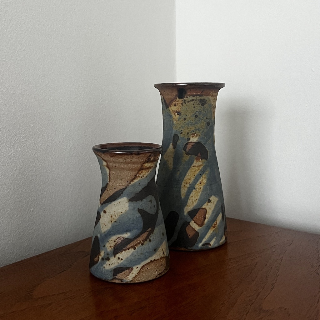 Studio Pottery Vases by Bryan Newman