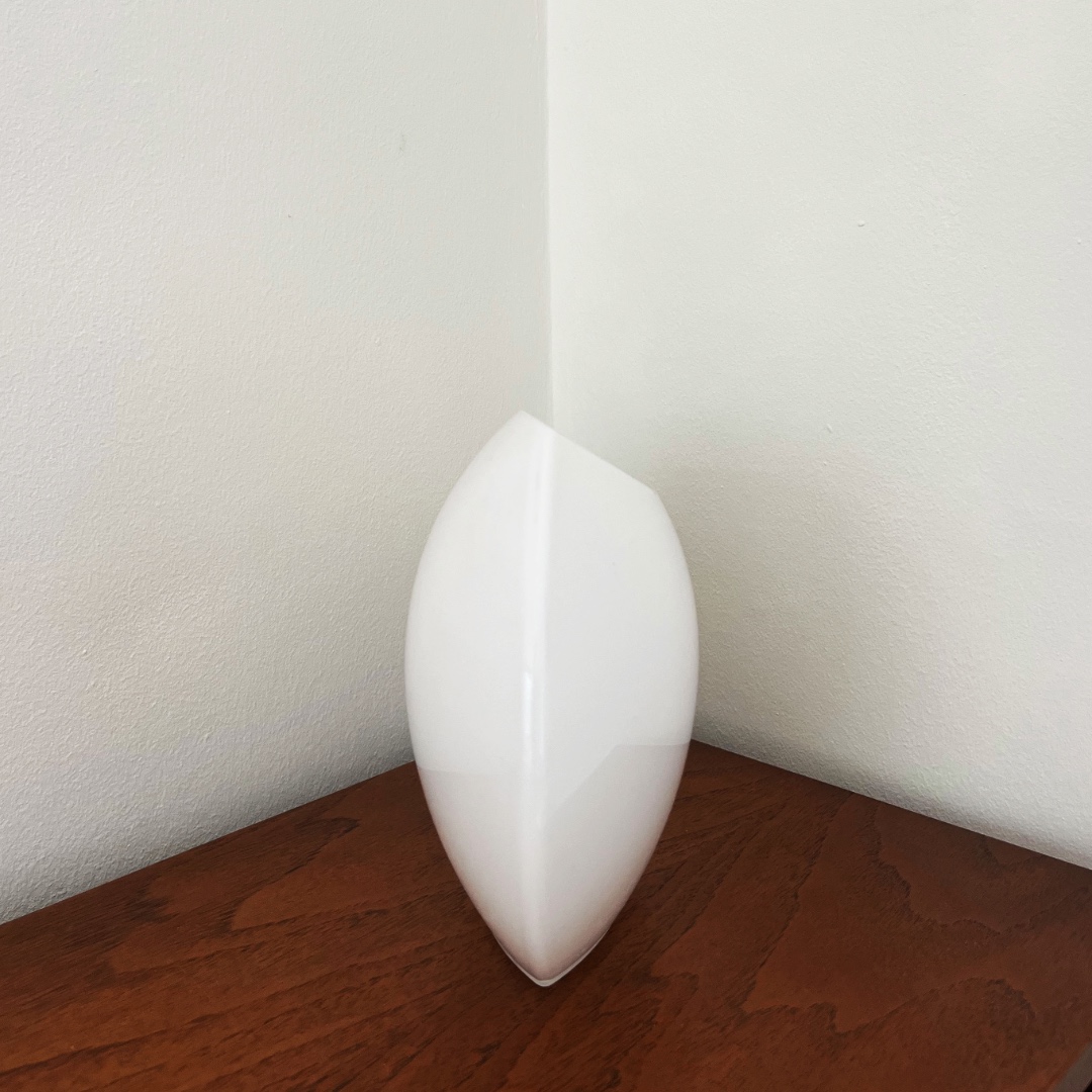 Aava vase by Markku Salo showing its asymmetrical form